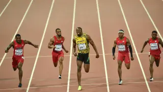 ?Usain Bolt gana la final de los 100 metros