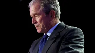 George W. Bush era el presidente de los EE. UU.