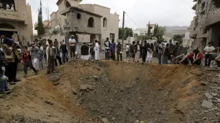 Bombardeo de la coalición árabe en Yemen
