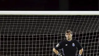 El portero español del Oporto Iker Casillas.