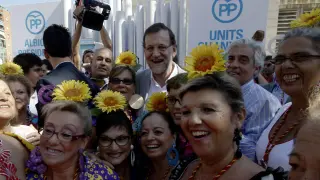 Mitin de Rajoy en Badalona