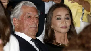 Preysler ha entrado al Real con Vargas Llosa.