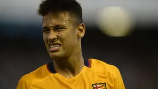 El jugador del FC Barcelona, Neymar Jr.
