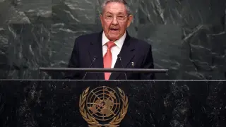Raúl Castro en la ONU