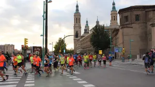 Imagen de archivo de la IX Maratón de Zaragoza