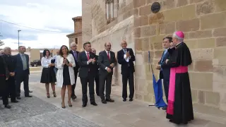 Ceremonia de entrega del premio Europa Nostra a la catedral de Tarazona