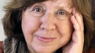 La autora bielorrusa Svetlana Alexijevich