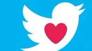 Corazón en Twitter