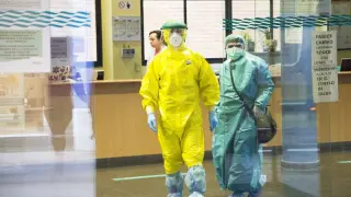 Una mujer sospechosa de padecer ébola abandona el C.S. de San Pablo