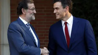 Rajoy y Sánchez en una imagen de archivo.