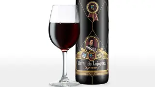 Dos cajas de vino Barón de Lajoyosa Gran Reserva 2005.