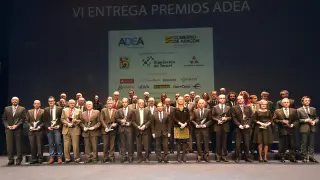 Foto de familia de los premiados en la Convención de Directivos ADEA