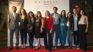 Álex Lafuente, Consuelo Trujillo, Inma Cuesta, Paula Ortiz, Luisa Gavasa, Álex García, Ana Fernández, Carmela del Campo, Álvaro Baumann y Laura Contreras.