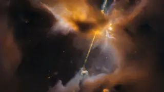 El sable láser captado por el Hubble