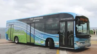El autobús 100% eléctrico.