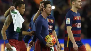 Messi lidera la plácida goleada azulgrana