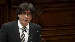 Investidura de Carles Puigdemont como presidente de Cataluña
