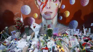 Un homenaje a Bowie tras su muerte