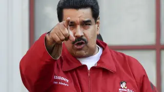 Nicolas Maduro, durante un discurso