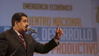 El presidente de Venezuela Nicolás Maduro