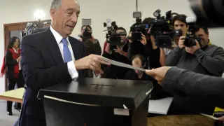 Rabelo de Sousa votando.