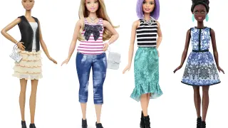 ​Barbie lanza una serie de nuevas muñecas "reales"