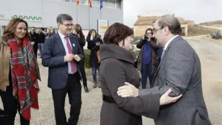 Lambán y Pérez han visitado Alcorisa