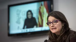 La vicepresidenta del Gobierno valenciano, Mónica Oltra, en una foto de archivo.
