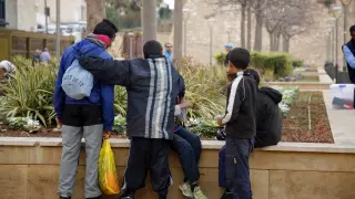 Menores no acompañados en Melilla