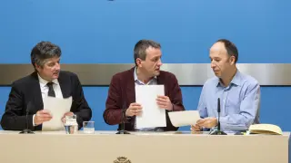 ZEC, PSOE y CHA llegan a un acuerdo inicial para aprobar el presupuesto