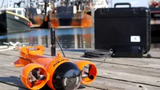 Un dron submarino.