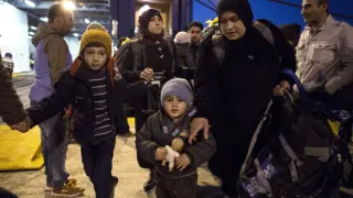 Niños refugiados
