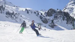 Gran afluencia en las estaciones de esquí