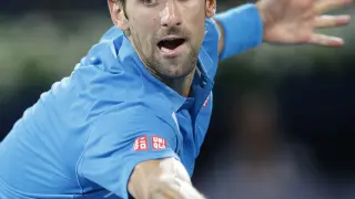 Novak Djokovic en una imagen de archivo.