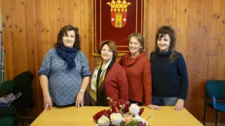 En el Ayuntamiento de Salvatierra de Esca todas las concejalas son mujeres.