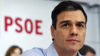 Pedro Sánchez durante el Comité Federal del PSOE.