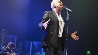 Víctor Manuel, en un concierto de la gira '50 años no es nada'
