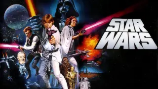 Cartel anunciador del estreno de 'Stas Wars. Una nueva esperanza'.