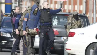 Tiroteo en una operación antiterrorista en Bruselas