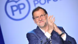 El presidente del Gobierno en funciones, Mariano Rajoy, este sábado en Salvados.