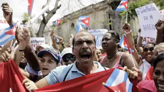 Damas de blanco protesta en Cuba