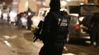Operación antiterrorista en Bruselas
