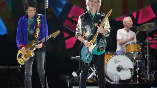 The Rolling Stones en concierto en La Habana.