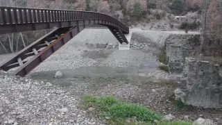 Puente sobre el Gállego que ahora permite recorrer de punta a punta el Camino del Pastor