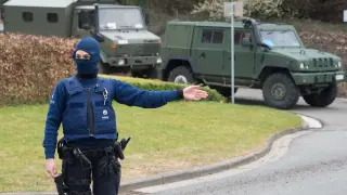Imágenes de la operación policial vinculada al presunto terrorista que planeaba un ataque en París.