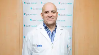 El doctor Jorge Solano, jefe de la Unidad de Cirugía Laparoscópica Avanzada de QuirónSalud.
