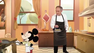 Ferran Adrià cocina con Mickey Mouse y otros personajes de Disney en un nuevo libro.