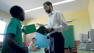 Un profesor de Religión Islámica en un centro aragonés.