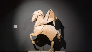 Exposición 'Libros en papel'en la Escuela Museo Origami.