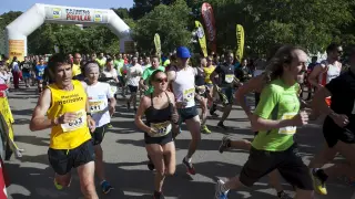 Una de las anteriores ediciones de la Carrera Popular El Rincón